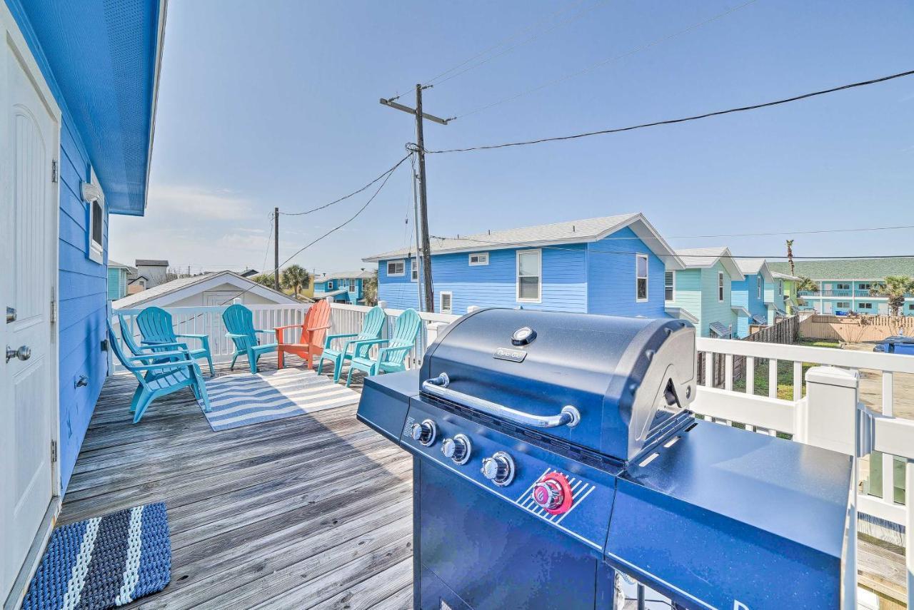 Trendy Port Aransas Home With Private Pool And Deck! Bagian luar foto